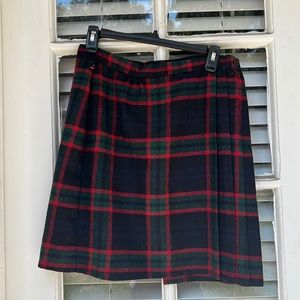 Vintage Tartan Plaid skirt
